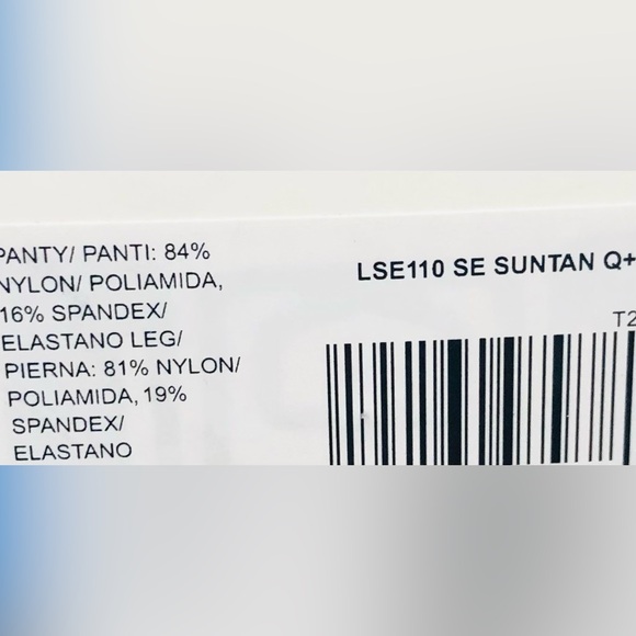 2 Pair L’eggs sheers energy compression sheer tights control top suntan.QT(XL) - Picture 8 of 9